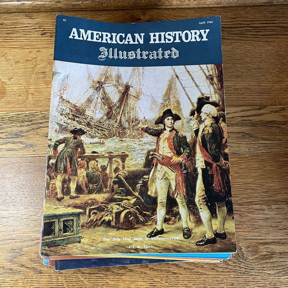 Vintage Lot of 21 American History Illustrated Magazines 1966-1973